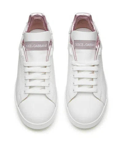 Shop Dolce & Gabbana Sneakers Shoes In White