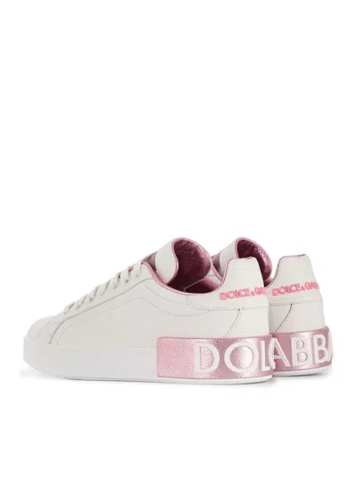 Shop Dolce & Gabbana Sneakers Shoes In White