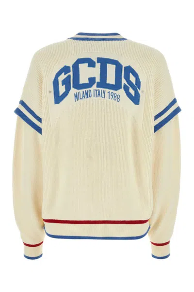 Shop Gcds Knitwear In White