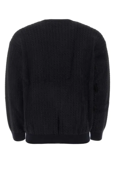 Shop Giorgio Armani Knitwear In Black
