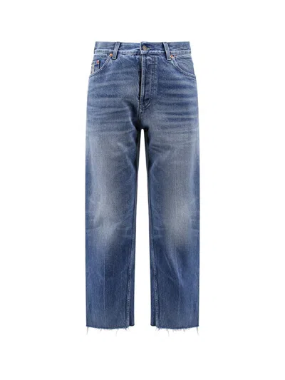 Shop Gucci Jeans In Blue