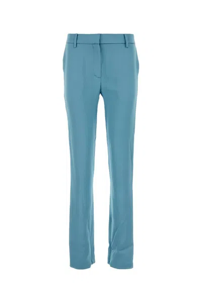 Shop Magda Butrym Pants In Blue
