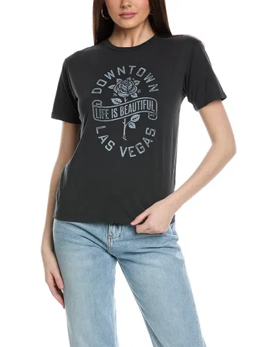 Shop Golden Goods Graphic T-shirt In Black