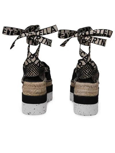 Shop Stella Mccartney Gaia Sandals In Black