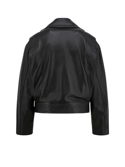 Shop Versace Jacket In Black