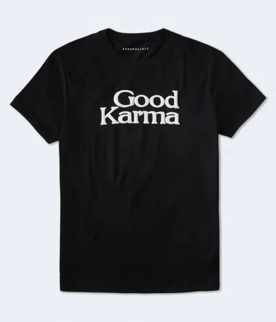 Shop Aéropostale Good Karma Graphic Tee In Multi
