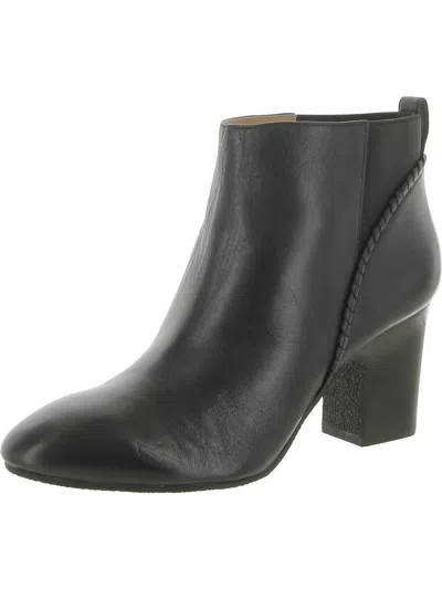 Shop Jack Rogers Womens Leather Pull On Ankle Boots In Black