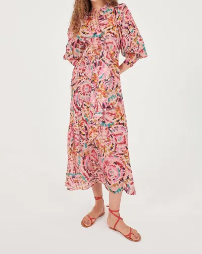Shop Chufy Beatrix Maxi Dress In Noah Rose In Multi