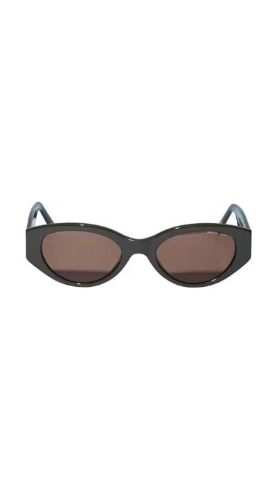 Shop Dmy By Dmy Quin Cat-eye Glasses In Brown
