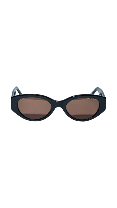Shop Dmy By Dmy Quin Cat-eye Glasses In Black