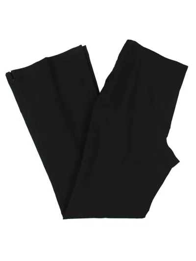 Shop Vertigo Womens Flare Mid-rise Dress Pants In Black