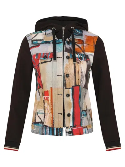 Shop Dolcezza Printed Jacket In A/s In Multi