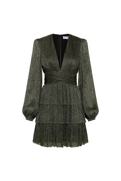 Shop Rebecca Vallance Giverny Long Sleeve Mini Dress