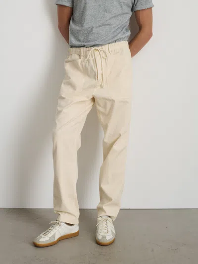 Shop Alex Mill Pull-on Button Fly Pant In Oat Milk