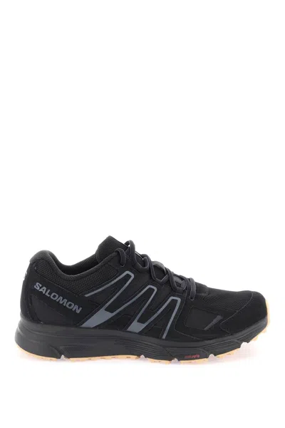 Shop Salomon X Mission 4 Suede Sneakers In Black