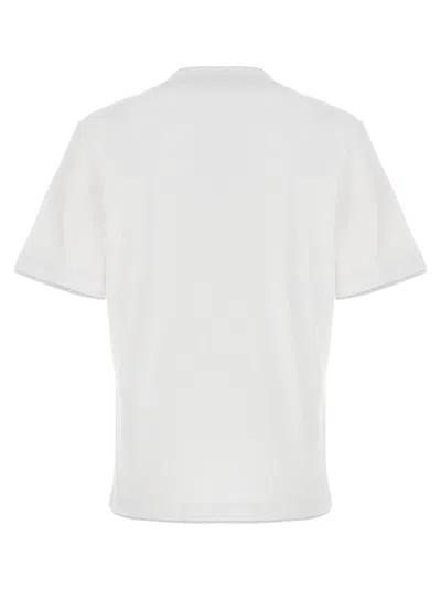 Shop Brunello Cucinelli Double Layer T-shirt White