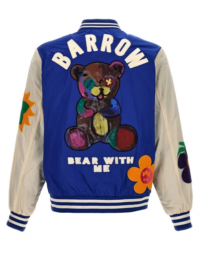 Shop Barrow Embroidery Bomber Jacket And Patches Casual Jackets, Parka Multicolor