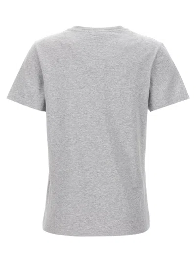 Shop Maison Kitsuné Fox Head T-shirt Gray