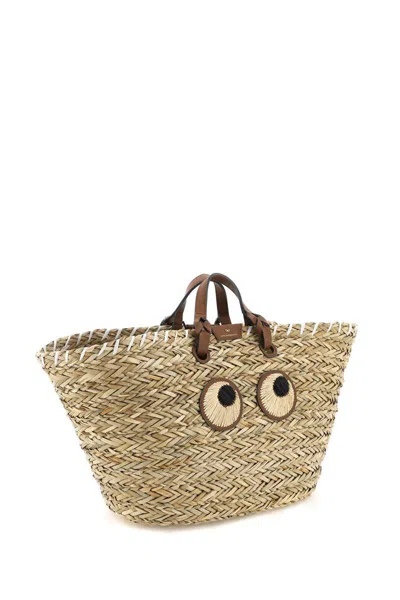 Shop Anya Hindmarch 'paper Eyes' Handbag In Multicolor