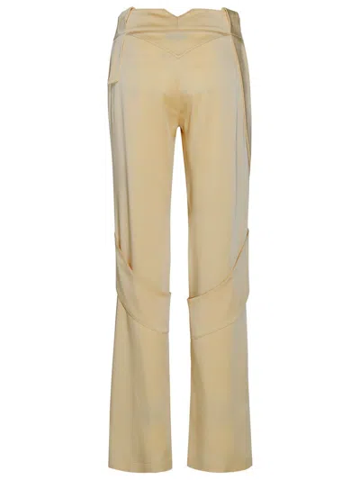 Shop Blumarine Trouser In Cream