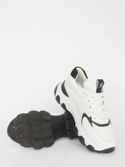 Shop Hogan Hyperactive Sneakers In White