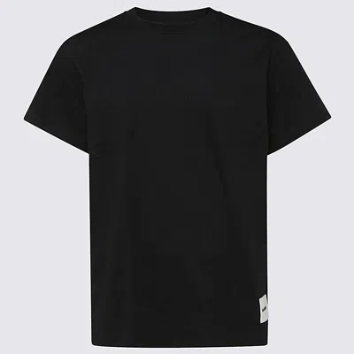 Shop Jil Sander T-shirts And Polos In Black/black/black