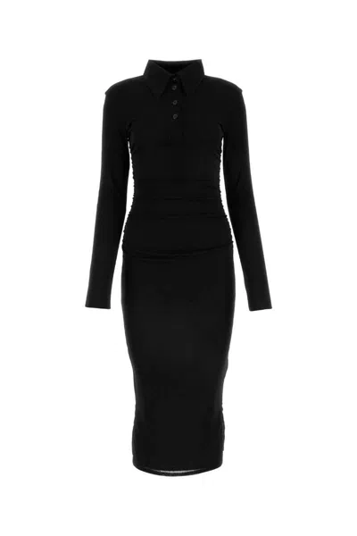 Shop Nanushka Dress In Black