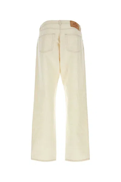 Shop Prada Jeans In White