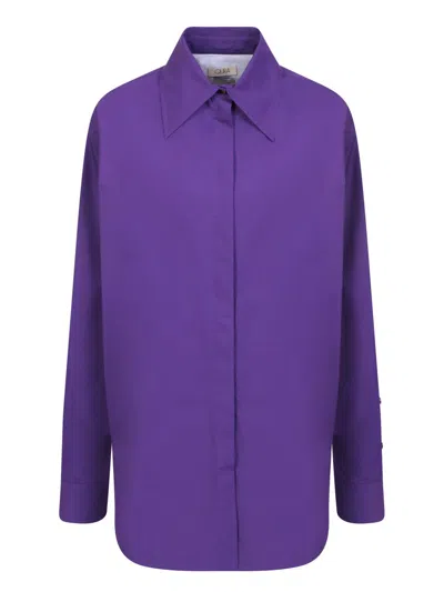Shop Quira Shirts In Purple