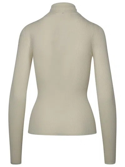 Shop Sportmax 'flavia' White Wool Chest