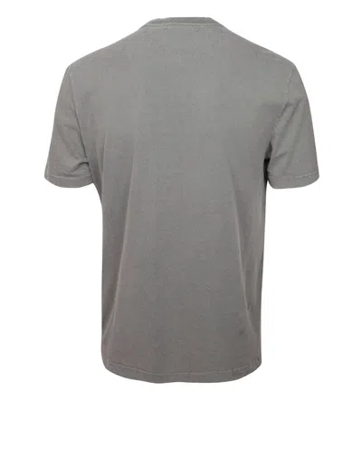 Shop Golden Goose Cotton Jersey T-shirt In Dusty Olive