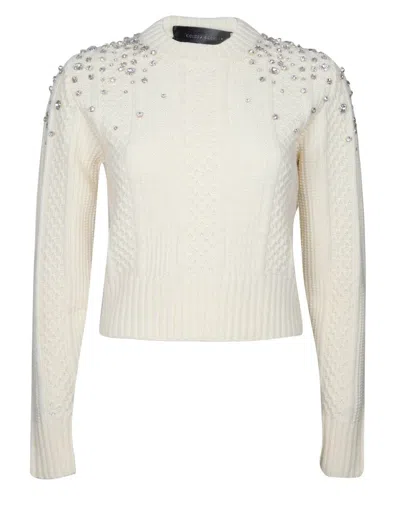 Shop Golden Goose Cropped Wool Sweater