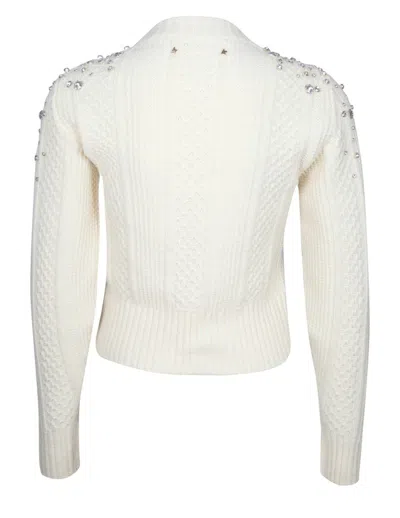 Shop Golden Goose Cropped Wool Sweater