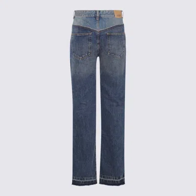 Shop Isabel Marant Dark Blue Denim Noemie Jeans