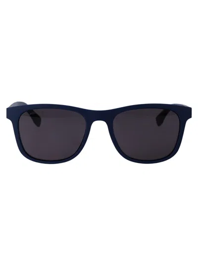 Shop Lacoste Sunglasses In 424 Blue