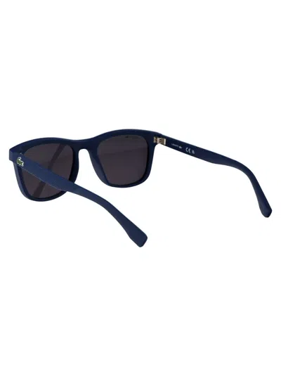 Shop Lacoste Sunglasses In 424 Blue
