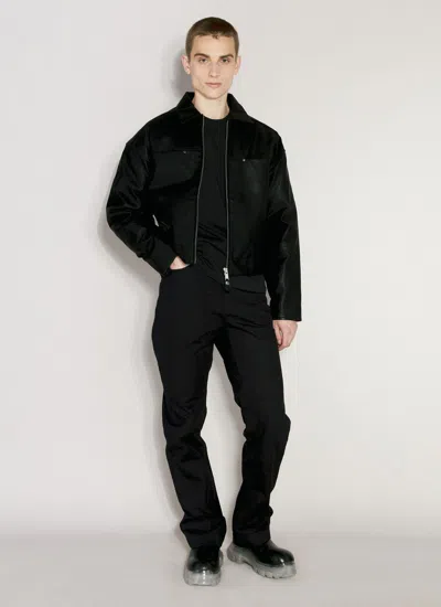 Shop Entire Studios Men Zip-up Jacket In Black