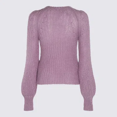 Shop Zimmermann Dusty Lilac Mohair Blend Sweater