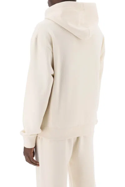Shop Jil Sander Hoodie With Logo Print Men In White
