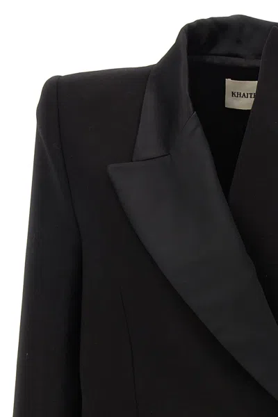 Shop Khaite Women 'malek' Blazer In Black