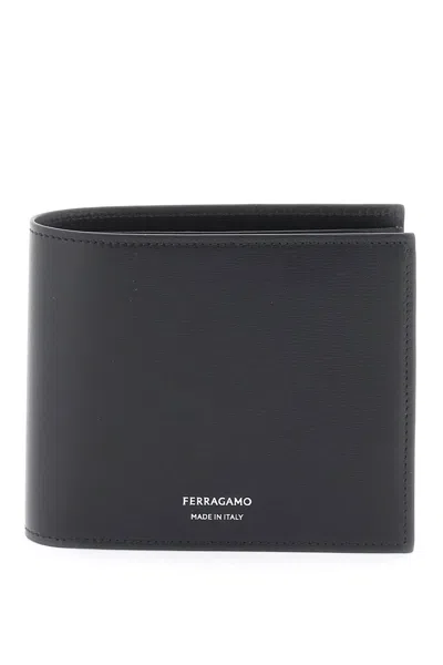 Shop Ferragamo Salvatore  Bi-fold Wallet Men In Black