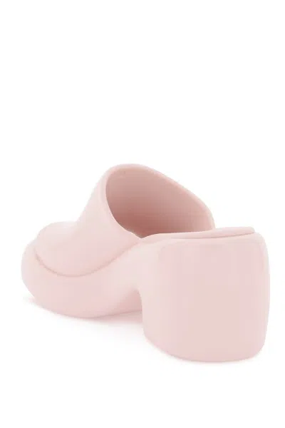 Shop Ferragamo Salvatore  Mules With Chunky Sole Women In Pink