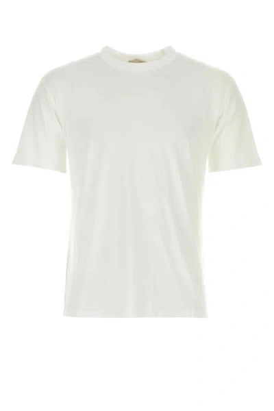 Shop Ten C Man White Cotton T-shirt