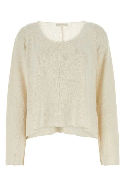 Shop The Row Woman Ivory Silk Fesia Sweater In White