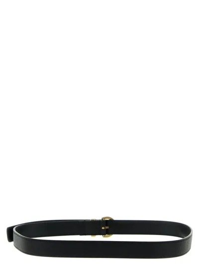 Shop Pinko 'tamboril' Belt In Black