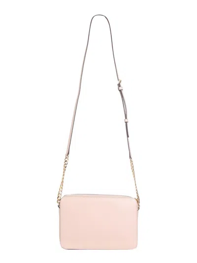 Shop Michael Kors Jet Set Large Shoulder Bag In Pink