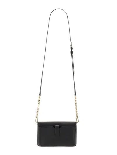 Shop Michael Kors Shoulder Bag "heather" In Black