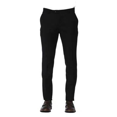 Shop Trussardi Black Polyester Jeans & Pant