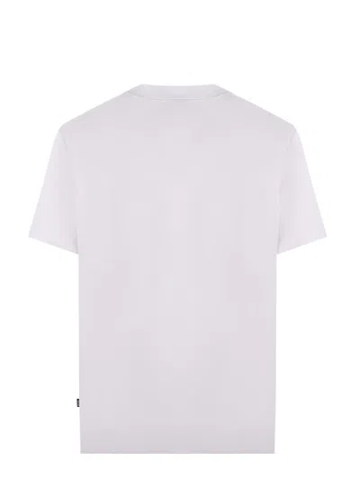 Shop Hugo Boss Boss  T-shirts And Polos White