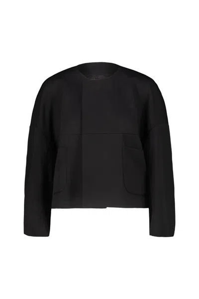 Shop Comme Des Garçons Cropped Jacket Clothing In Black